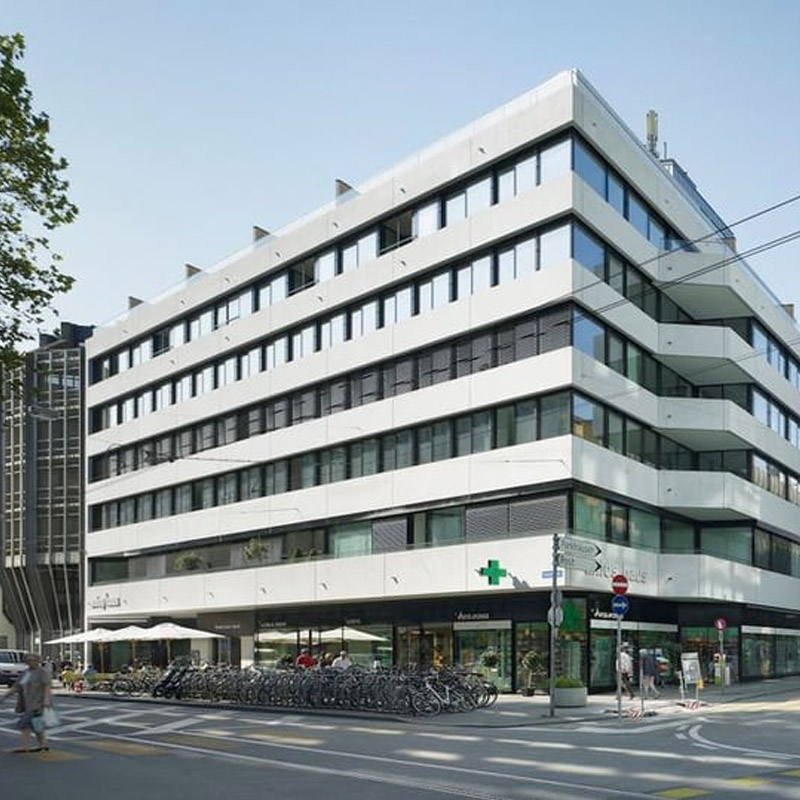 Sanierung / Umbau Ladenflächen Anfos-Haus Basel
